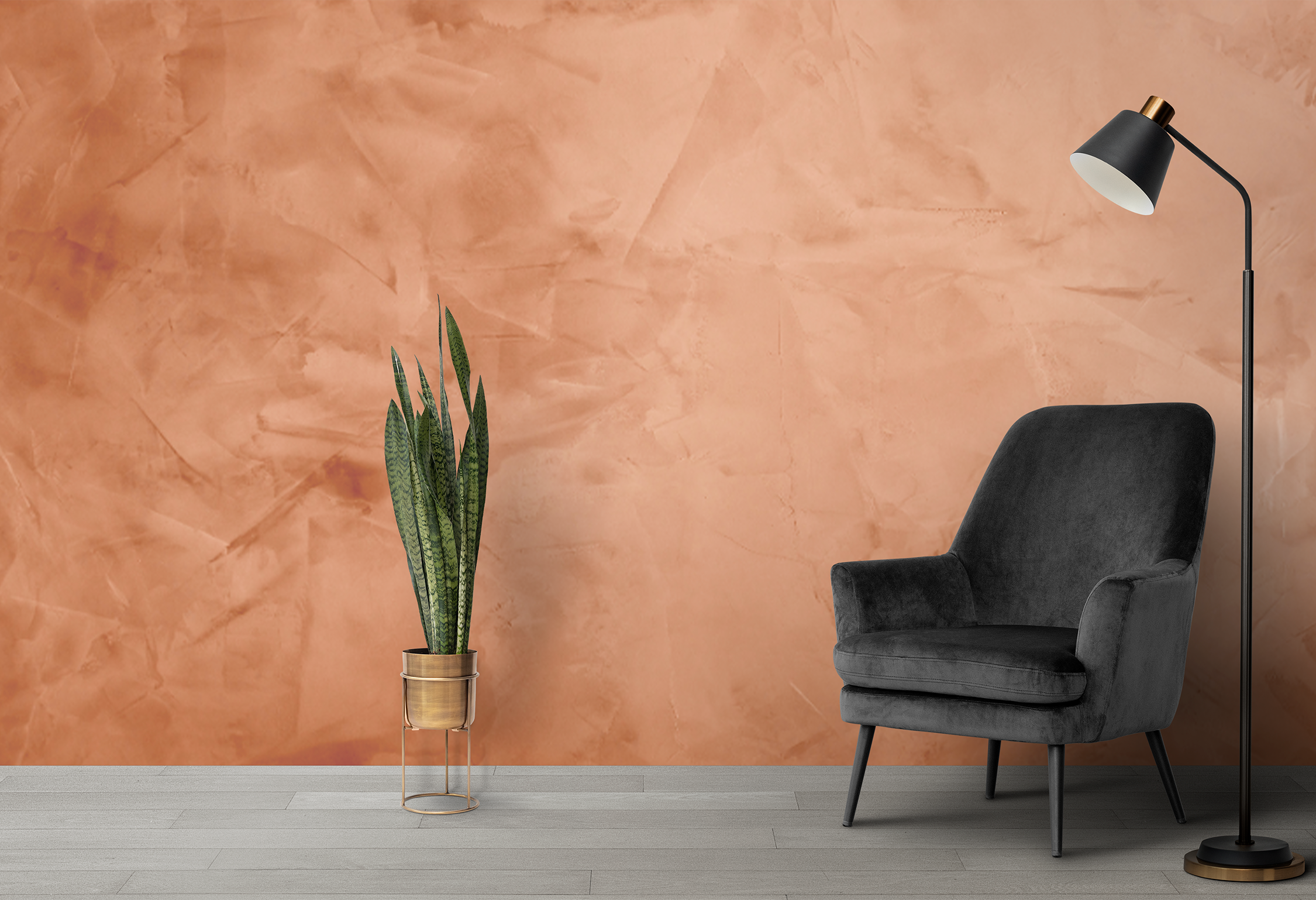 cimento perolizado rose gold top